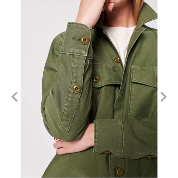 Faherty Savannah Cotton Overshirt, XS, NWT - Picture 4 of 6